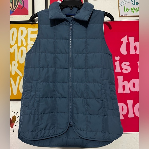 Thrive Societe Quilted Puffer Vest – New with Tags – Moonlight Blue - Picture 1 of 3